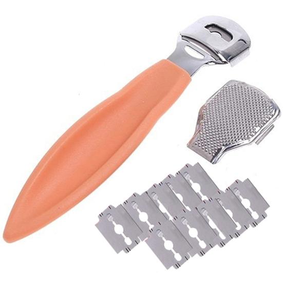 

Косметический инструмент кукурузная пилочка для педикюра для удаления мозолей с лезвиями 10 шт.