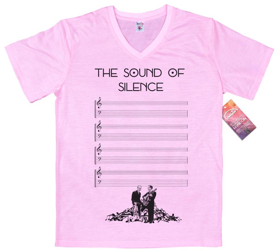 The Sound Of Silence Design T Shirt Simon Garfunkel