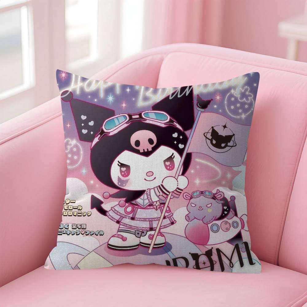 Pillow Cover Sofa Cushion Cover Home Room Decoration Children Gift Anime Cartoon K-Kuromies Cute