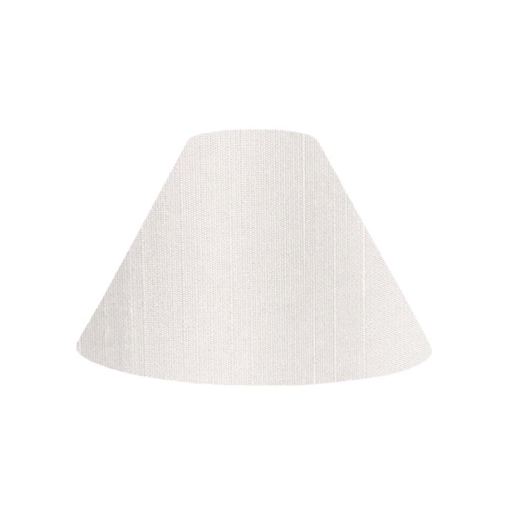 

Lampshade Replacement Lampshade with Catch, White Shantung, 27cm Diameter, K-27100