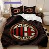 AC Milan Legacy: Glory Bedding (1 dekbedovertrek + 2 kussenslopen, zonder binnenkussen) Dekbedovertrek en kussensloop Beddengoedset Zacht en comfortabel