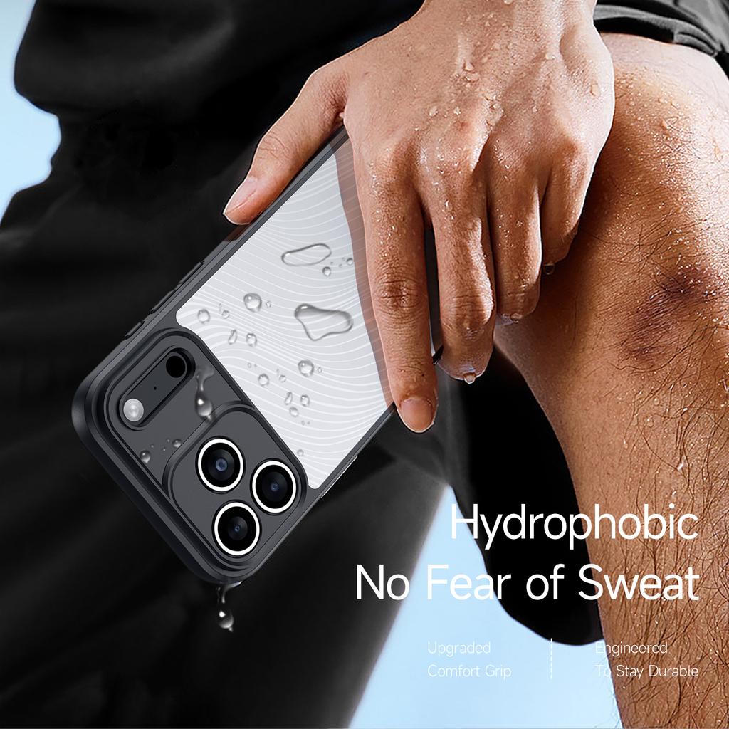 For iPhone 17 Pro Case DUX DUCIS Aimo Series TPU+PC Matte Drop-proof Phone Cover (REACH Certification)