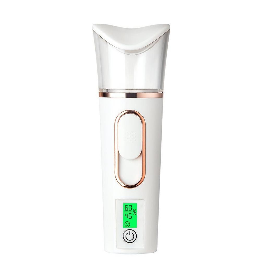 Facial Steamer, Handheld Mist, 38ml Large Capacity Tank, Skincare, Pore Care, Moisturizing, Dryness Prevention, Compact, Beautiful Skin, USB Charging,