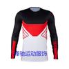 Herren Damen Mountainbike Radtrikot Langarm Schnelltrocknend Offroad Motocross Rennhemd