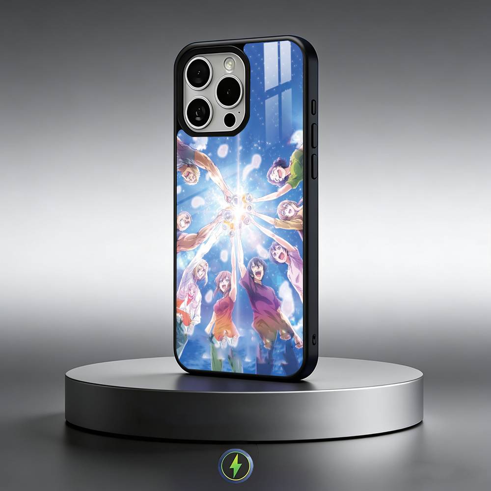 

Grand B-Blue Dreaming Anime Phone Case For iPhone17,16,15,14,13,12,11 Plus,Pro Max Magnetic For Magsafe Wireless Charging iPhone15PRO