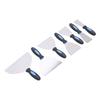 7PCS Putty Scrapers Stainless Steel Spatula Set with Storage Bag for Repairing Drywall Applying