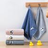 Soft Baby Bath Towel Cartoon Panda Face Towel Newborn Infant Kids Coral Velvet Absorbent Washcloth Children Shower Towel 50x25cm