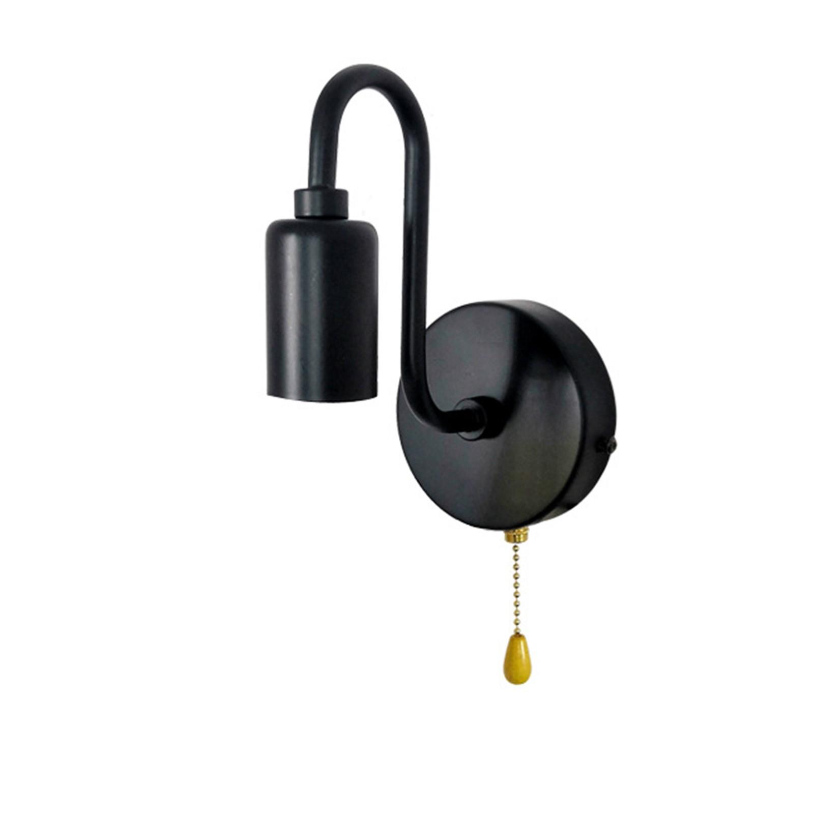 

Настенный светильник в европейском стиле, креативный настенный светильник в стиле ретро, ​​настенный светильник One Size чёрный