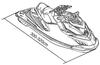 Jet Ski Cover 110g 280-300cm
