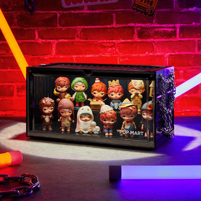 New POP MART Container Figure Luminous Display Case Model Accessories 1220712042-1