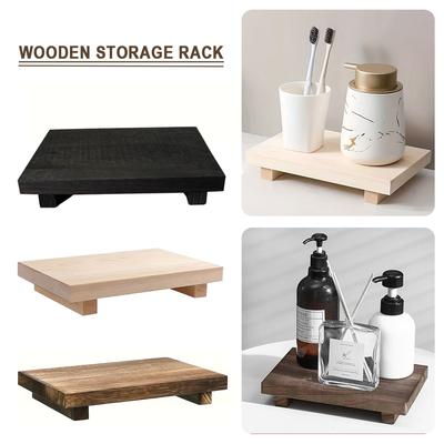 Wooden Storage Tray Storage Pallet Used Living Room Bathroom Home Storage Supplies