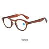 High-End Retro Blue Light Blocking Reading Glasses for Men and Women: Trendy and Youthful Design for Middle-Aged and Elderly