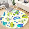 1pc Dinosaur Pattern Chair Carpet for Office, Non slip, Soft and Durable Office Rug