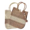 2025 Summer Women's Large Capacity Chinese Style Tassel Straw Shoulder Bag