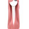 Bunte Lange Gerade Cosplay-Perücke 80cm Anime Party Rollenspiel-Perücke Hitzebeständige Faser für Damen