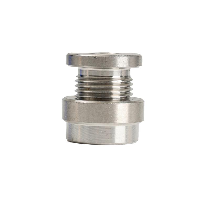 Universelles M18x1.5 Aufschweißbares Sauerstoffsensor-Gewindebuchsen- und Stopfen-Set Metall Breitbandmutter und Dichtkappe Set O2-Sensor-Installationswerkzeug