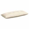 Back Cushion Cream 120 X 50 Cm Cord Fabric