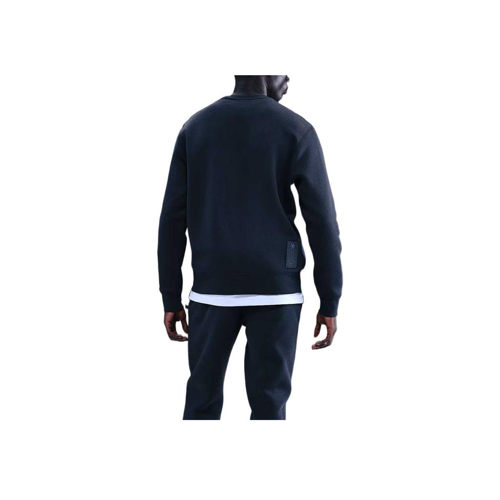 Nike Club Chelsea Futbol Kulübü Sade Yumuşak Bisiklet Yaka Uzun Kollu Sweatshirt Erkek sweatshirt HQ1478-451