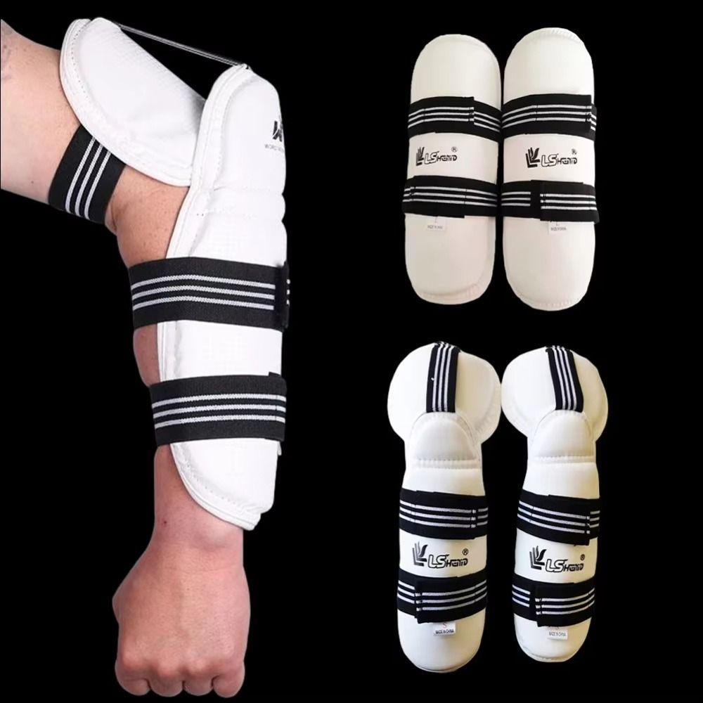 PU Leather Taekwondo Protective Gear Shin Guard Fighting Arm Guards  Muay Thai