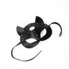 Fox Leather Eye Mask Role-playing Mask PU Sex Mask Eye Toys for Couples Adult Games Games Bondage Set BDSM