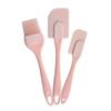 3Pcs Cream Spatulas Bread Cake Butter DIY Silicone Spatulas Nonstick Reusable Pan Oil Brushes Versatile Kitchen Baking Tools