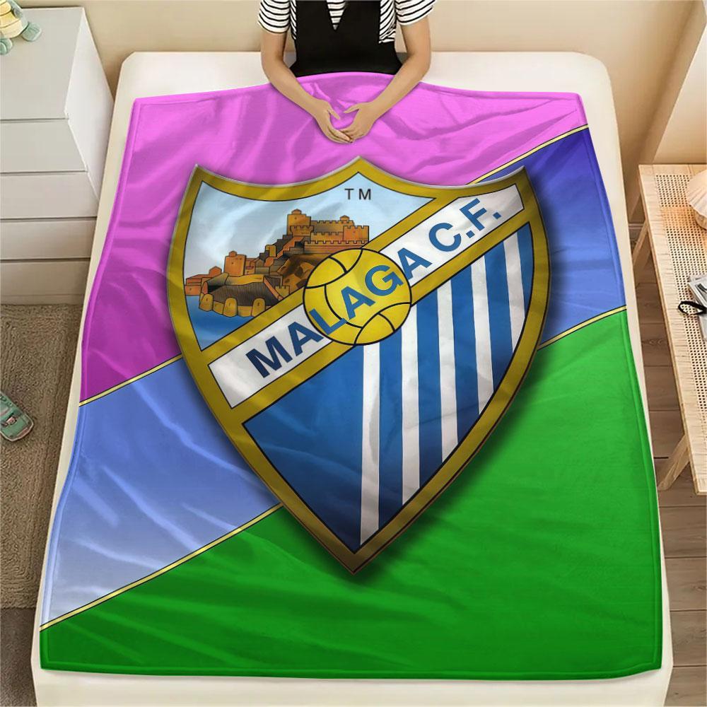 Málaga C.F Blanket, High quality Comfortable for All Seasons, Home Decor, Warmth and Comfort