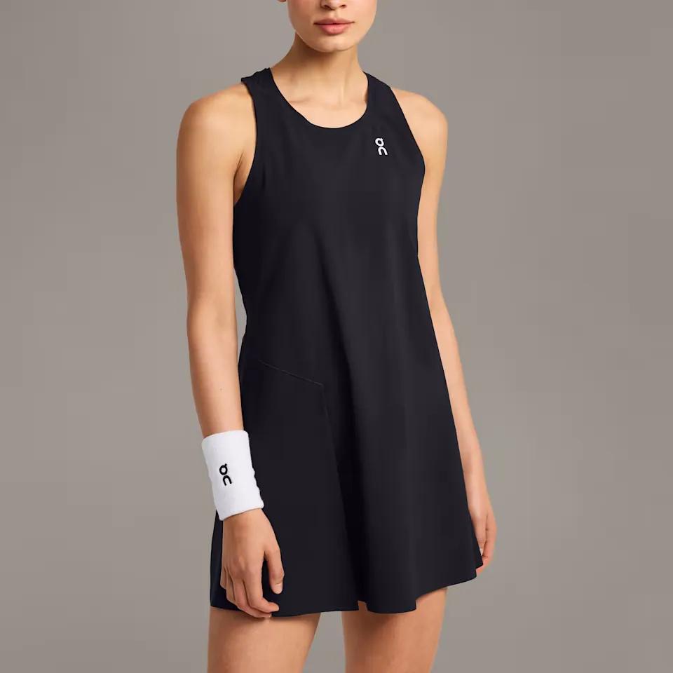 On Court Dress Sleeveless Dress Women's Black (Unisex) Sleeveless Dresses 1WE12890553 | Black