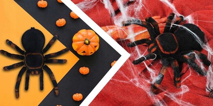 Wielki Pająk Tarantula Zdalnie Sterowany Zestaw Na Pilot Chodzi Świeci A