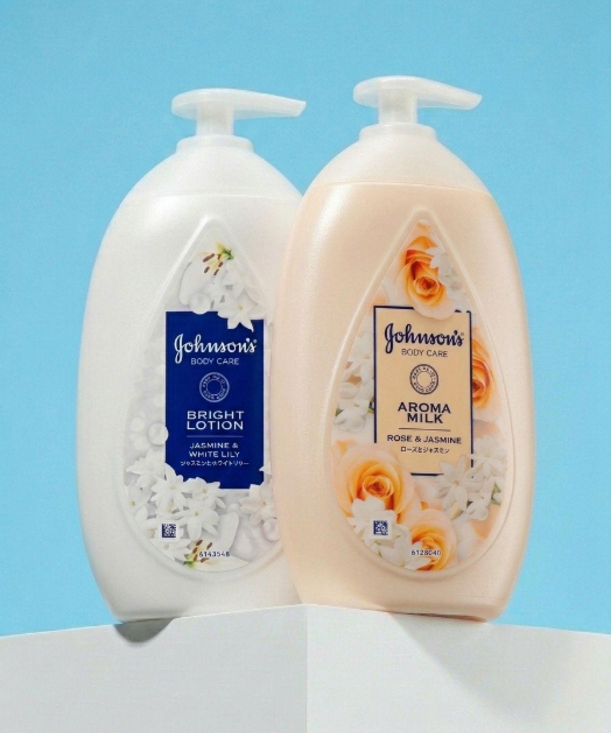 Aroma Milk Rose & Jasmine 500ml + Bright Lotion Jasmine & White Lily 500ml