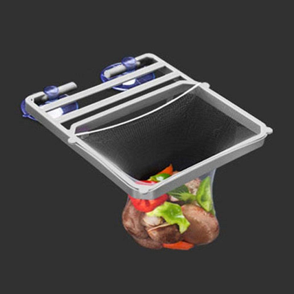 Suction Cup Sink Waste Filter Plastic Waste Garbage Net Shelf Garbage Drain Rack  Home