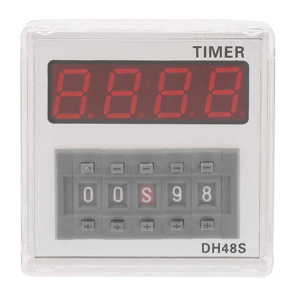 DH48S2Z 220V 8 Pin Digital Display Timer Time Relay For Timing Delay Control
