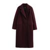 European and American style, new women's clothing, versatile, fashionable and fashionable blended coat coat 9231756