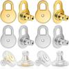 Silikon-Ohrring-Lifter Flexibles DIY-Schmuckzubehör Neuer Ohrring-Stützhinterteil für schwere Ohrstecker