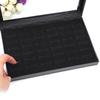 36 Slots Ring Storage Earrings Ring Display Window Empty Box Jewelry Organizer Holder