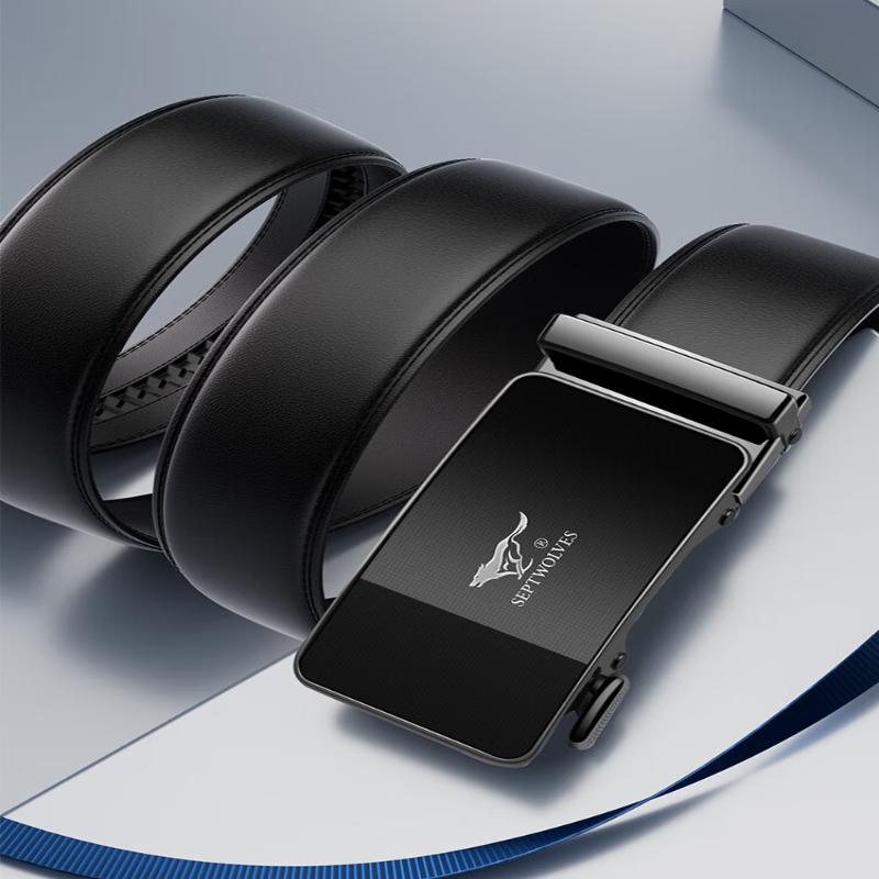 

Qipilong Men s Leather Belt