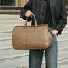 Large-capacity Travel Bag Dry and Wet Separation PU Texture Solid Color Simple and Versatile Men's and Women's Sports Fitness Bag Travel