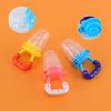 3 Pcs Baby Fruit And Vegetable Teether Food Supplement Bite Le Silicone Baby Feeding Tableware