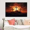 Calvary Hristiyan Haç Resim Din Duvar Sanatı Tuval Poster Paskalya İsa Mesih Resim Baskıları Oturma Odası Ev Dekorasyonu İçin