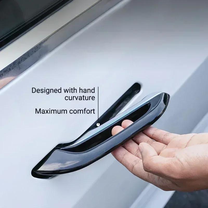 Car Antifreeze Door Handle For Tesla Model Y/3/3+ Highland Model Y Juniper 2025 Frost Proof Patch Cover ABS Modification Parts