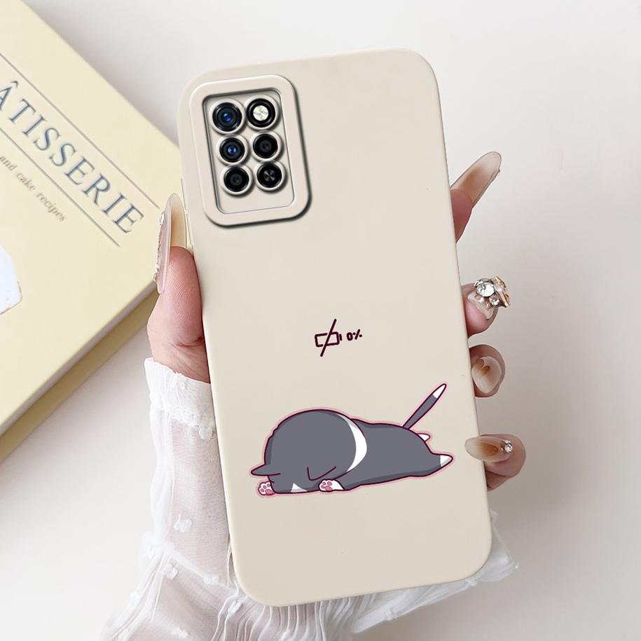 For Infinix Note 10 Pro Case X695 X695D Cover Fashion Painted Soft Silicone Phone Cases For Infinix Note 10 Note10 Pro NFC Funda