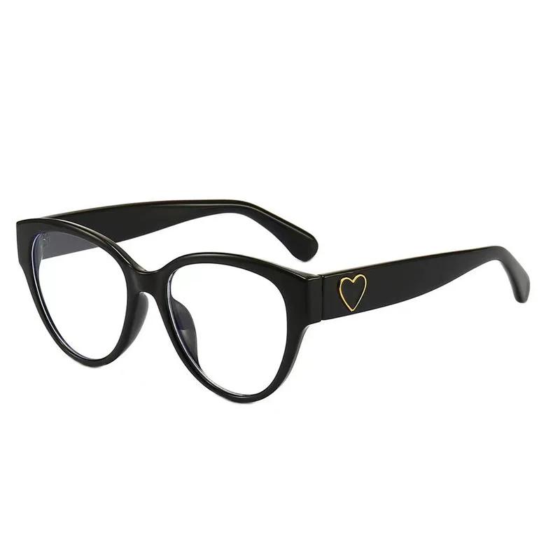 

Fashion Large Frame Myopia Glasses Lady Cute Cat Eyes Short Sight Eyeglasses Blue Light Blocking Vintage Classic Black Eyewear 0