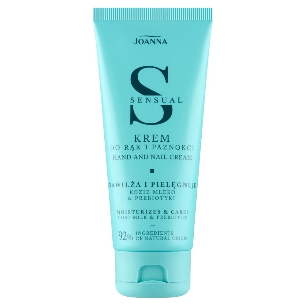 Joanna Sensual Hand & Nail Cream Goat Milk & Prebiotics, 100g