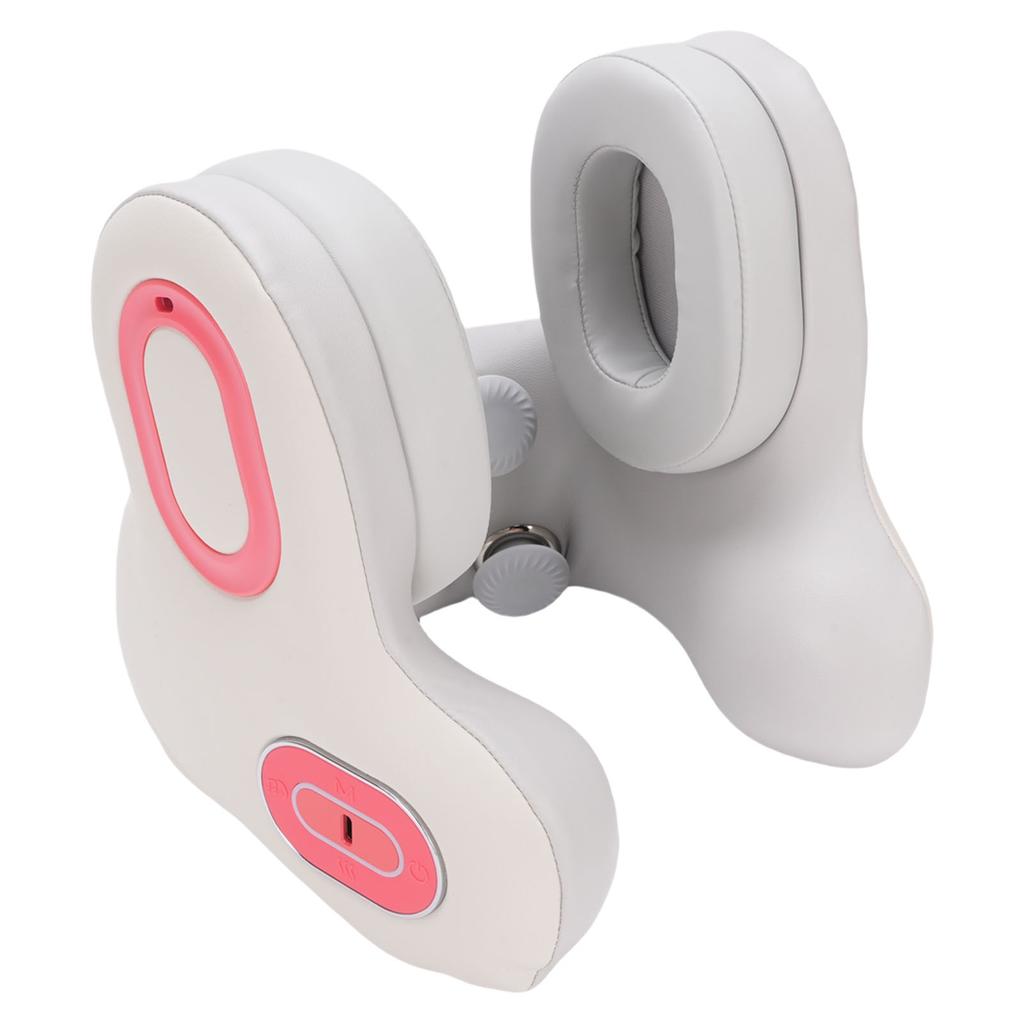 Travel Neck Pillow with Bluetooth Headset Noise Canceling Heating U Shaped Travel Music Pillow for Airplane Car