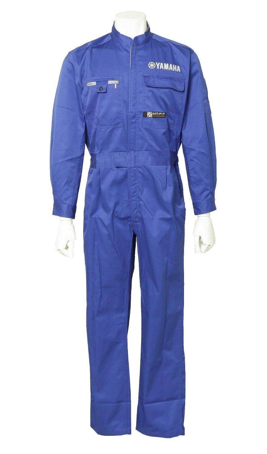 

[YAMAHA] Yamaha Motor Act Fit Mechanic Suit WY-207 Blue 3L Size 90792-M0283