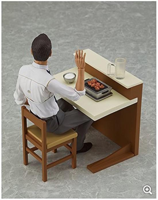 Figma Solitary Goro Inogashira Yutaka Matsushige Dress Shirt Solo Yakiniku Edition ONLINE SHOP "The Gourmet" Ver. (GOODSMILE Exclusive)