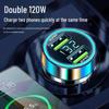 66W Dual-USB-Autoladegerät - Schnelles Laden für Mobiltelefone