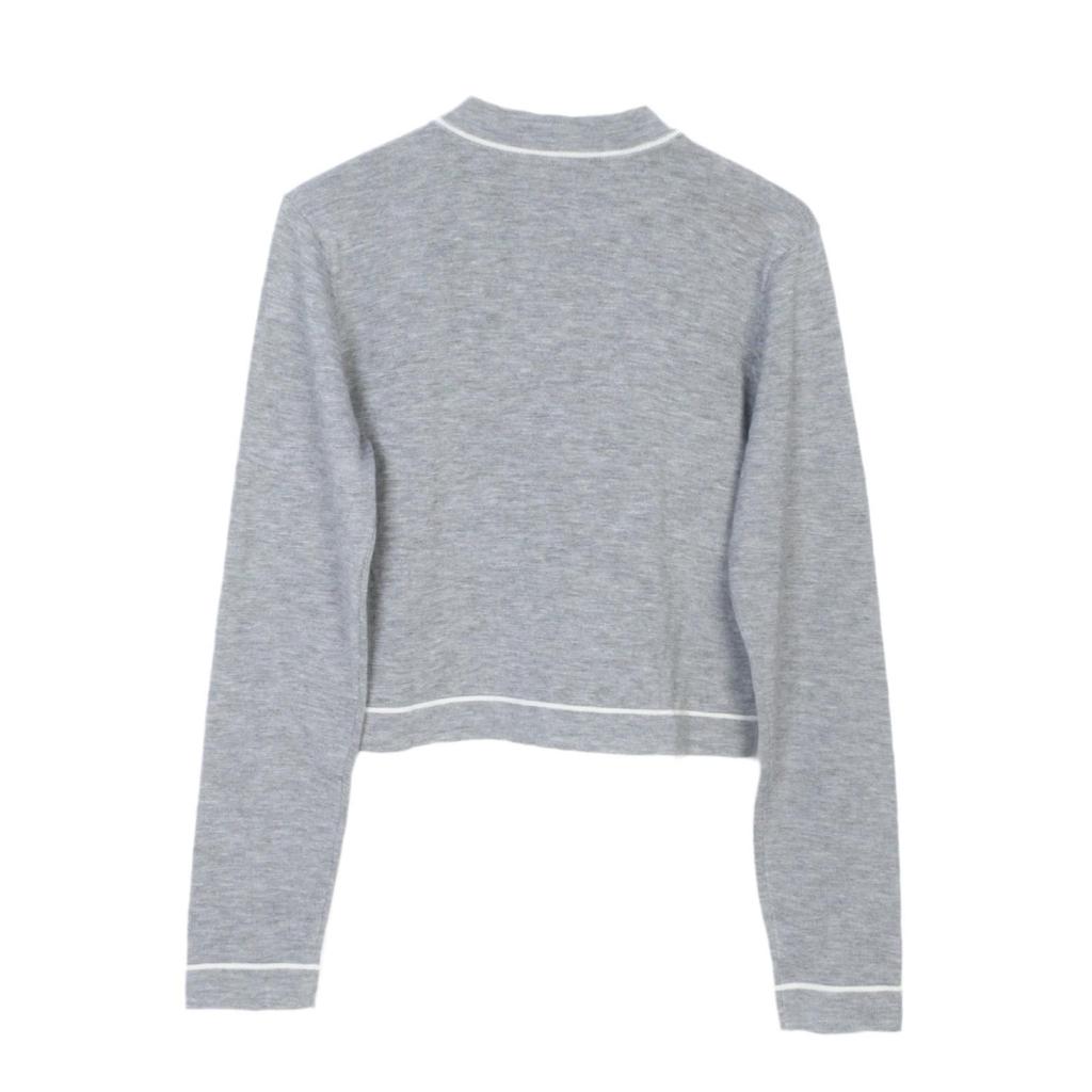 Zhuoya Women's French Style Color-Block Knit Cardigan Vest & Long Dress Set for Autumn/Winter