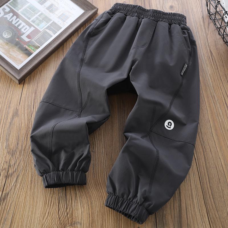 2025 Kids' Winter Double-Layer Thickened Polar Fleece Sweatpants - Boys & Girls Warm Work Pants