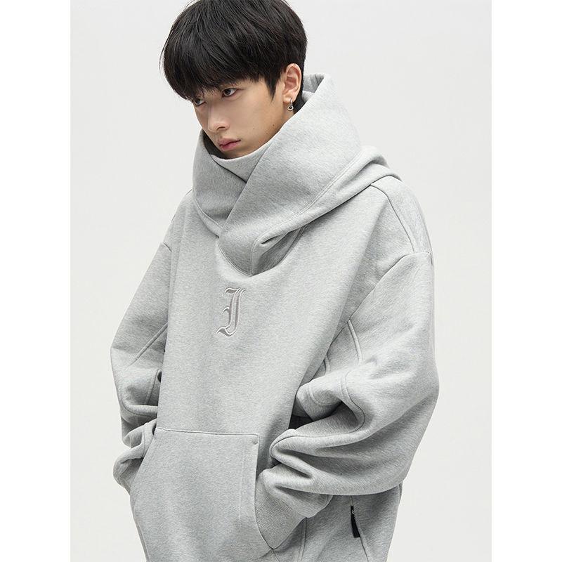 Unisex Schweres Fleece-gefüttertes Kapuzensweatshirt - Herbst/Winter Locker sitzende Jacke