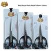 Wang Wuquan Stainless Steel Pointed Scissors for Office, Art, and Students